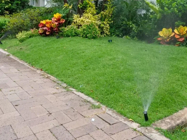 Bảo trì hệ thống tưới cây tự động định kỳ cho biệt thự tại Quận 7, TP.HCM