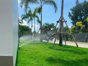Thi công hệ thống tưới cây tự động 10 Villa tại Sanctuary Hồ Tràm
