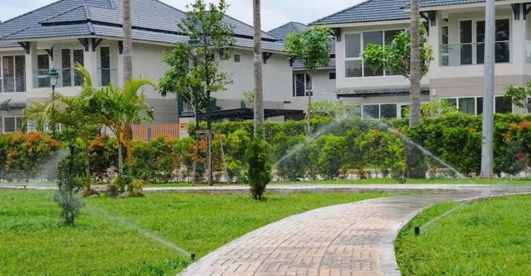Thi công hệ thống tưới tự động tại Sài Gòn Villas Hill