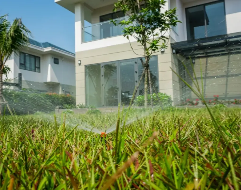 Thi công hệ thống tưới tự động tại Sài Gòn Villas Hill – hình ảnh công trình