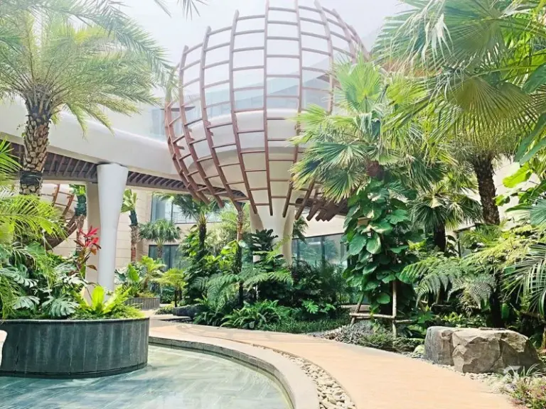 Hệ thống tưới tự động tại Sales Gallery Merryland - Hải Giang, Bình Định